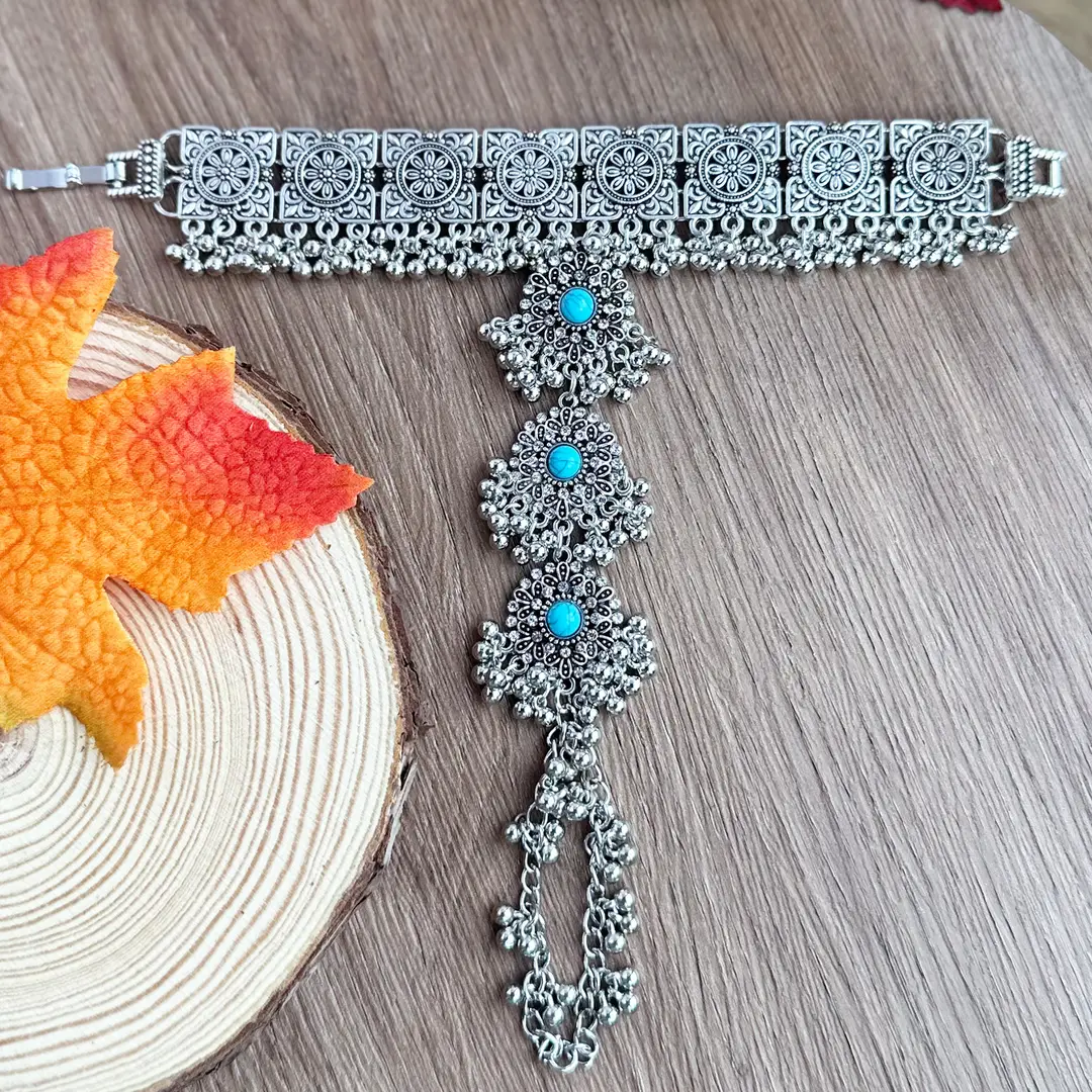 Cross-border European, American and Middle East Handmade Fashion Vintage Beads Tassel Bracelet Bohemian Style — feature 5