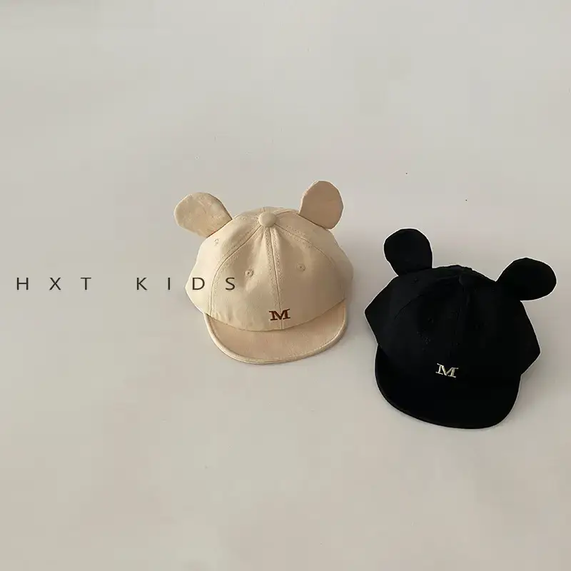 Baby Soft Bear Hats Spring Autumn Travel Cap - Image 6