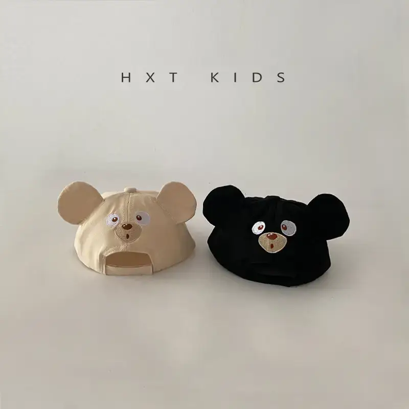 Baby Soft Bear Hats Spring Autumn Travel Cap - Image 8
