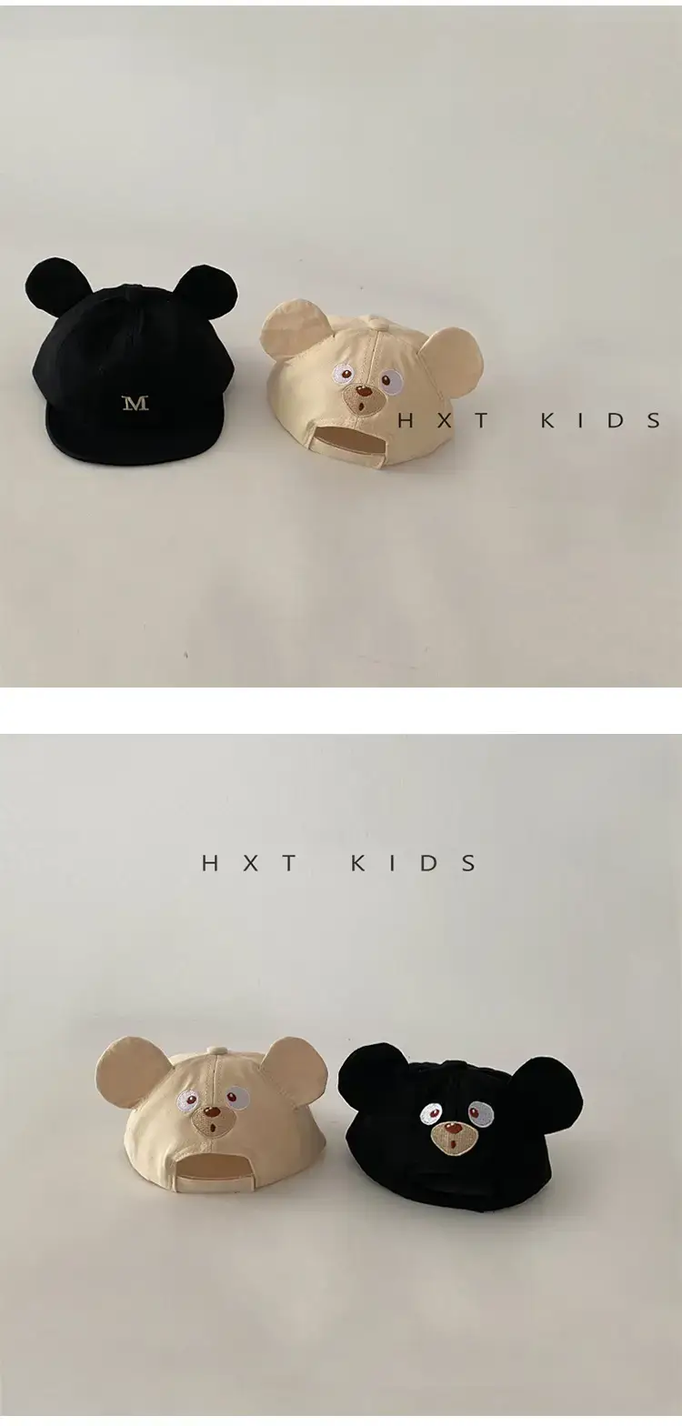 Baby Soft Bear Hats Spring Autumn Travel Cap — feature 3