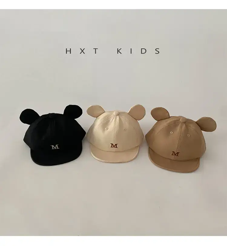 Baby Soft Bear Hats Spring Autumn Travel Cap — feature 4