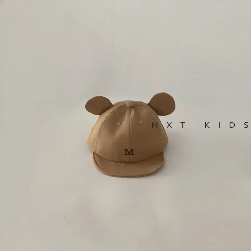 Baby Soft Bear Hats Spring Autumn Travel Cap - Image 3