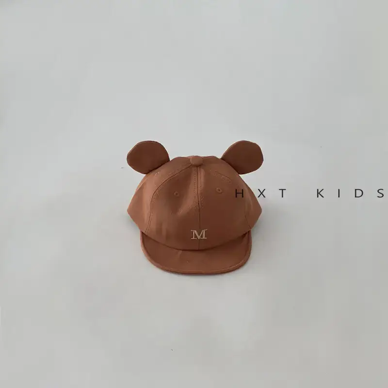 Baby Soft Bear Hats Spring Autumn Travel Cap - Image 4