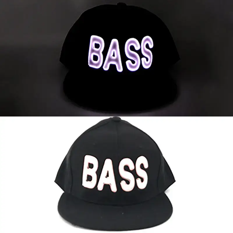 Luminous LED Cap with "LOVE" Text Black - Image 10