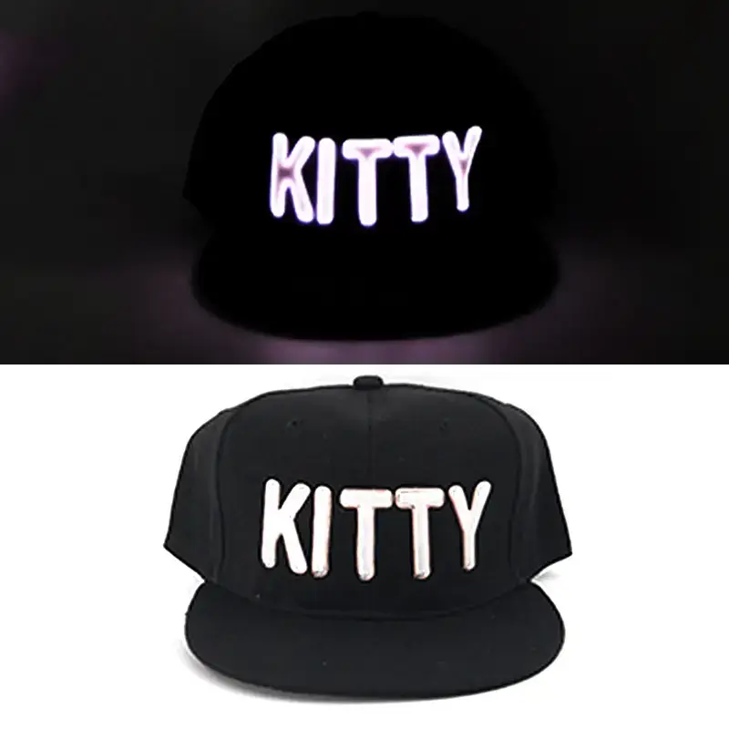 Luminous LED Cap with "LOVE" Text Black - Image 11