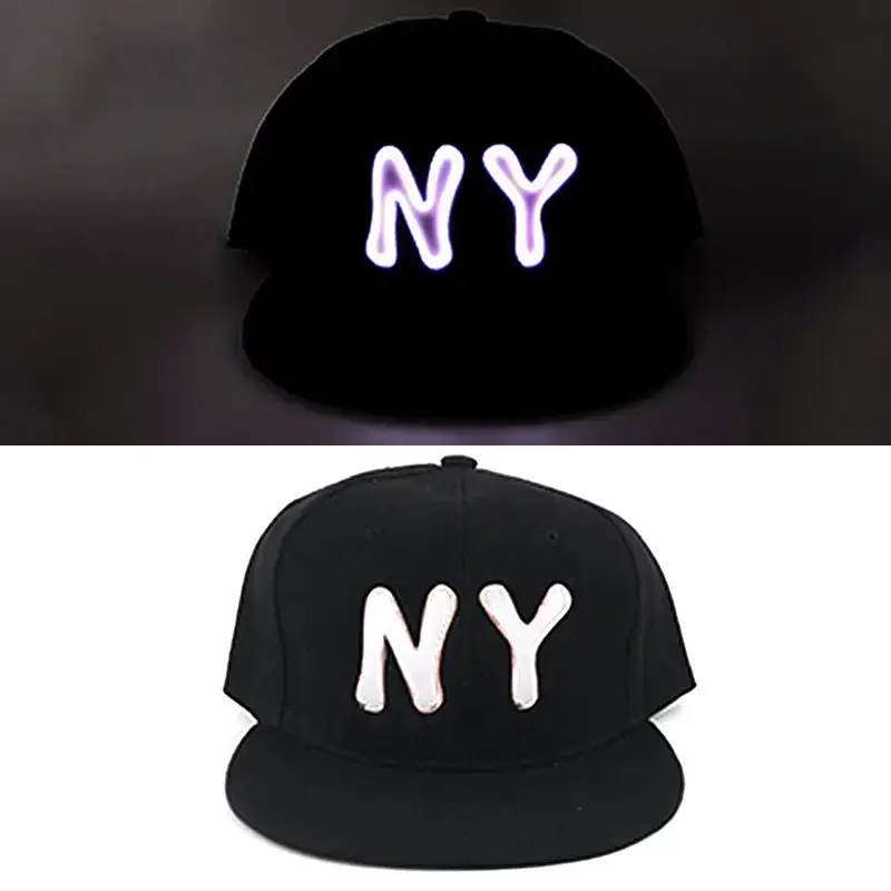 Luminous LED Cap with "LOVE" Text Black - Image 12