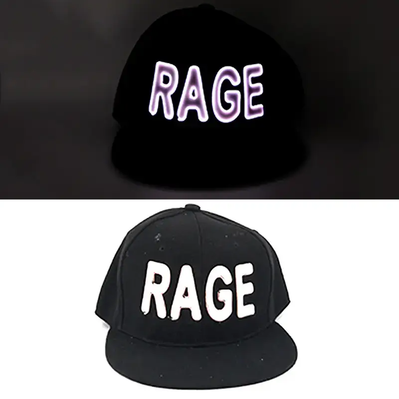 Luminous LED Cap with "LOVE" Text Black - Image 14