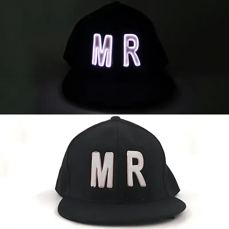 Luminous LED Cap with "LOVE" Text Black - Image 8