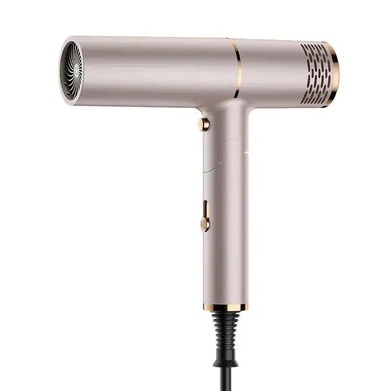 Purple Hair Dryer with 3-in-1 Foldable Design