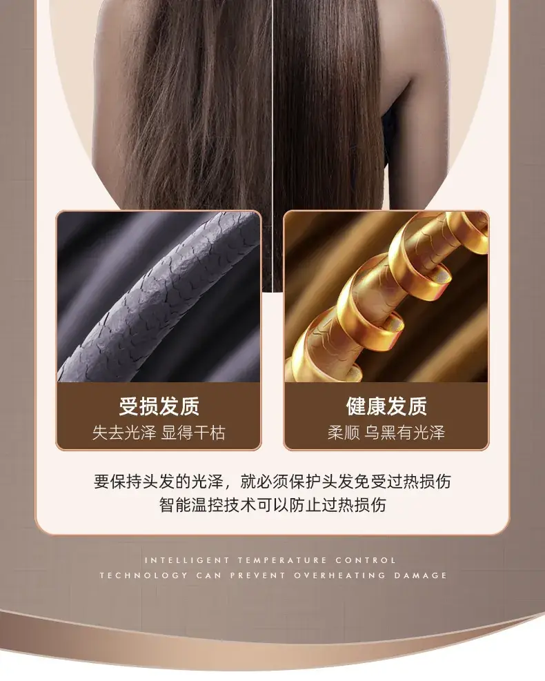 Purple Hair Dryer with 3-in-1 Foldable Design — feature 7