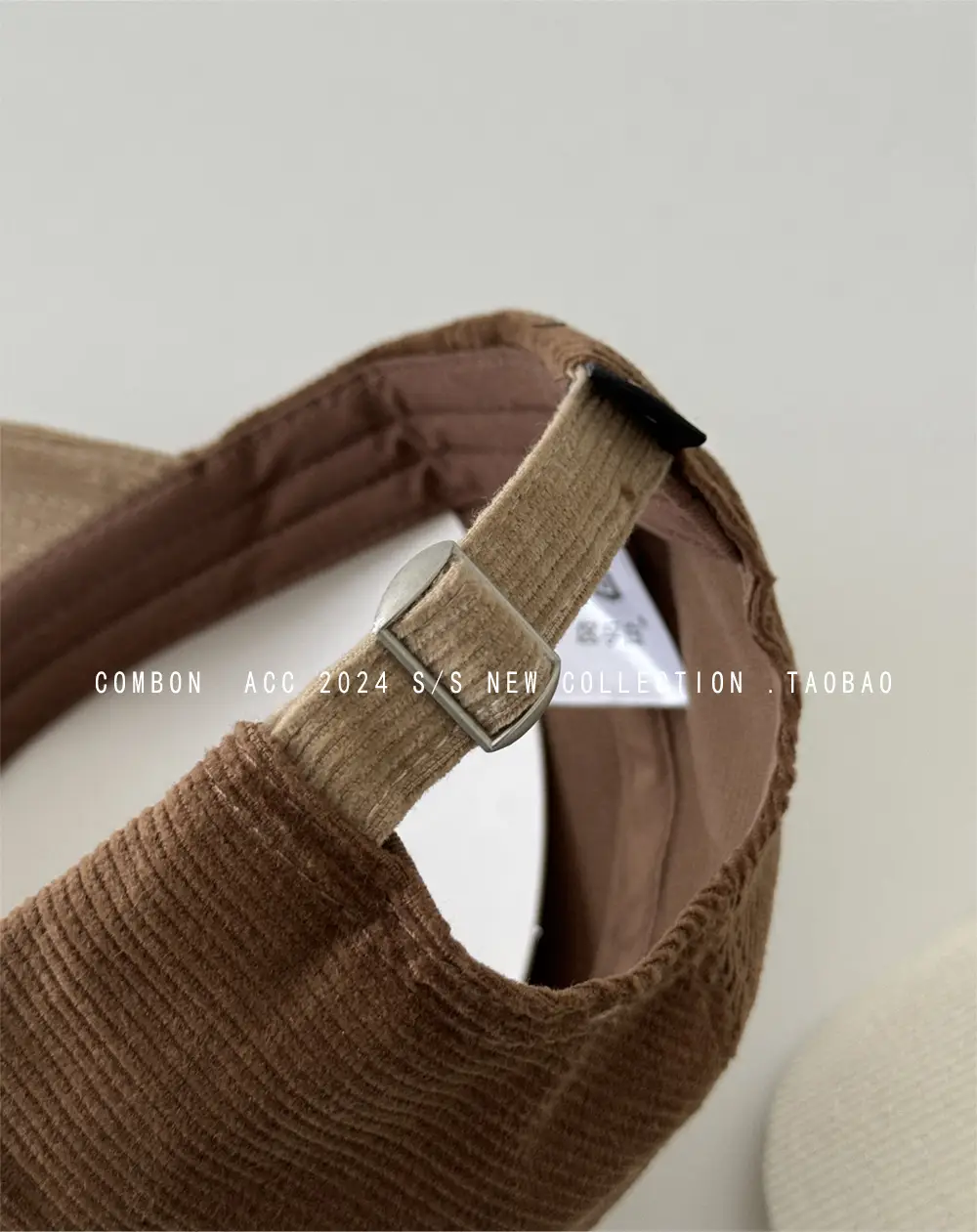Cute Bear Cap Brown Cotton Baseball — feature 17