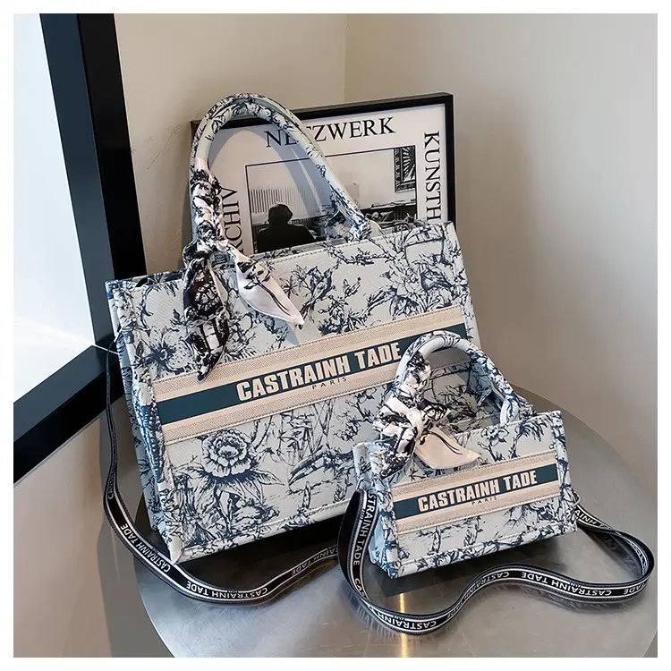 Women Printed Crossbody Tote Bag with Letter Design — feature 16