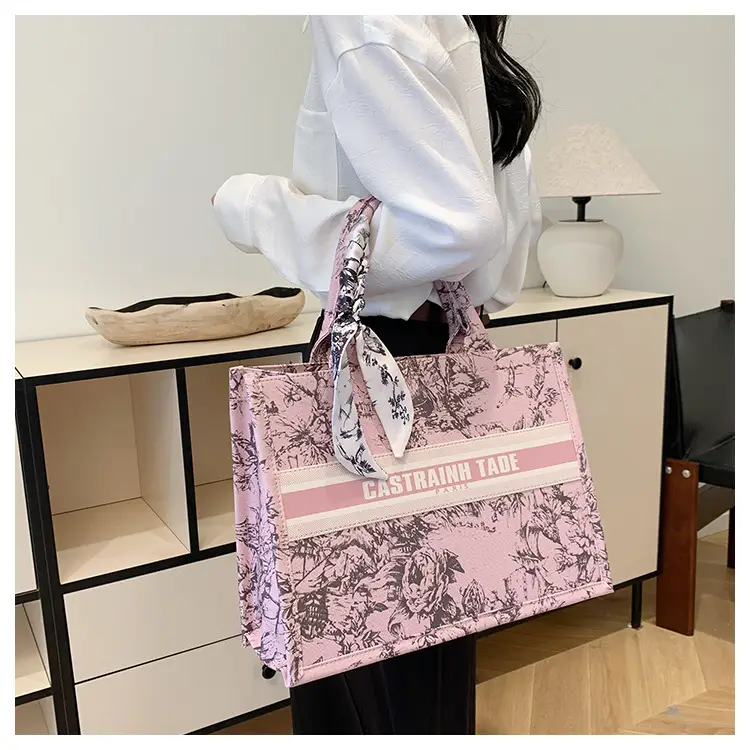 Women Printed Crossbody Tote Bag with Letter Design — feature 23