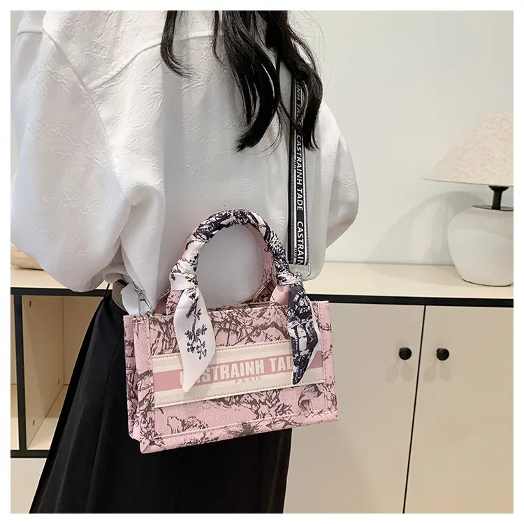 Women Printed Crossbody Tote Bag with Letter Design — feature 26