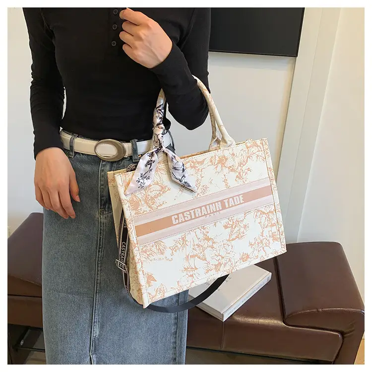 Women Printed Crossbody Tote Bag with Letter Design — feature 29