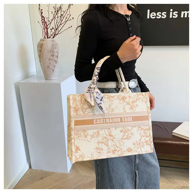 Women Printed Crossbody Tote Bag with Letter Design — feature 31