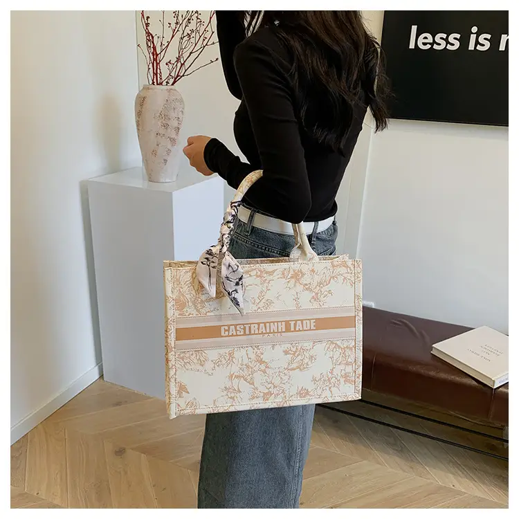 Women Printed Crossbody Tote Bag with Letter Design — feature 32