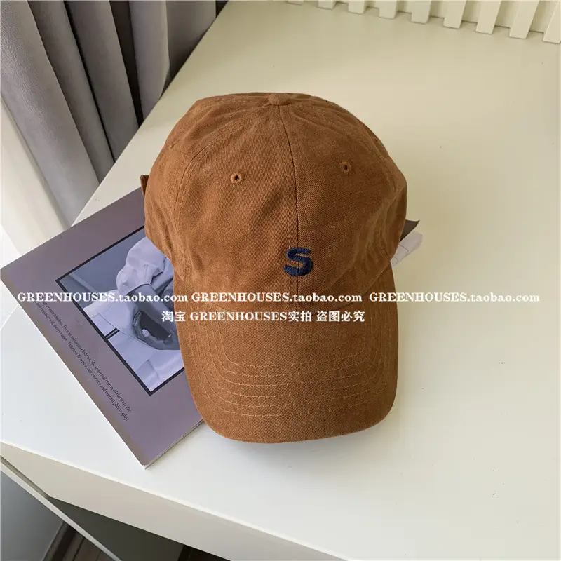 Women Men Black Letter Cap with Face Mask - Image 5