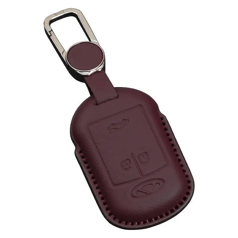 Chery Ruihu 8pro Key Set with 3D Cowhide Leather Protection - Image 24