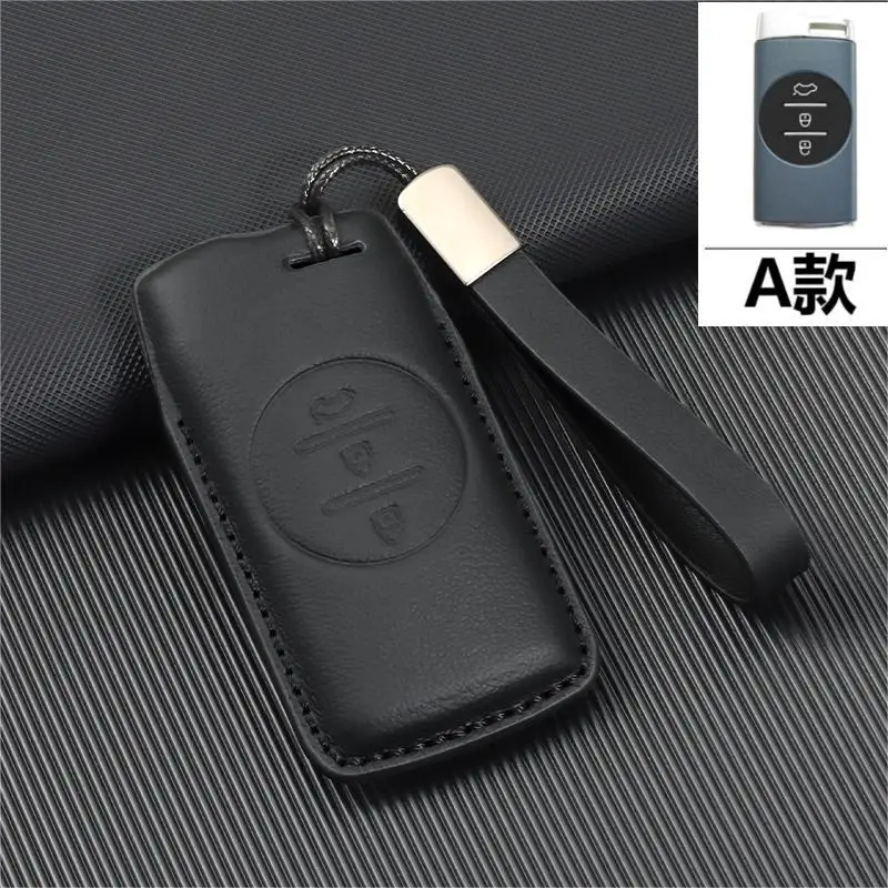 Chery Ruihu 8pro Key Set with 3D Cowhide Leather Protection - Image 3