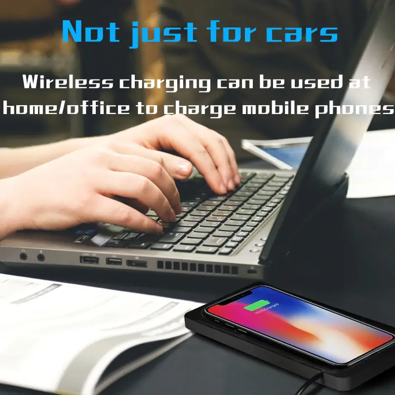 15W Wireless Car Charger for Mobile Phones - Image 3