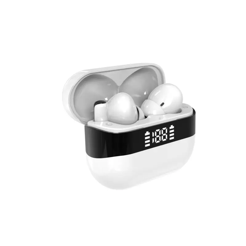 Pure Bass In-Ear Headphones with Microphone, Spatial Audio, True Wireless Earbuds, Alternative to AirPods Pro