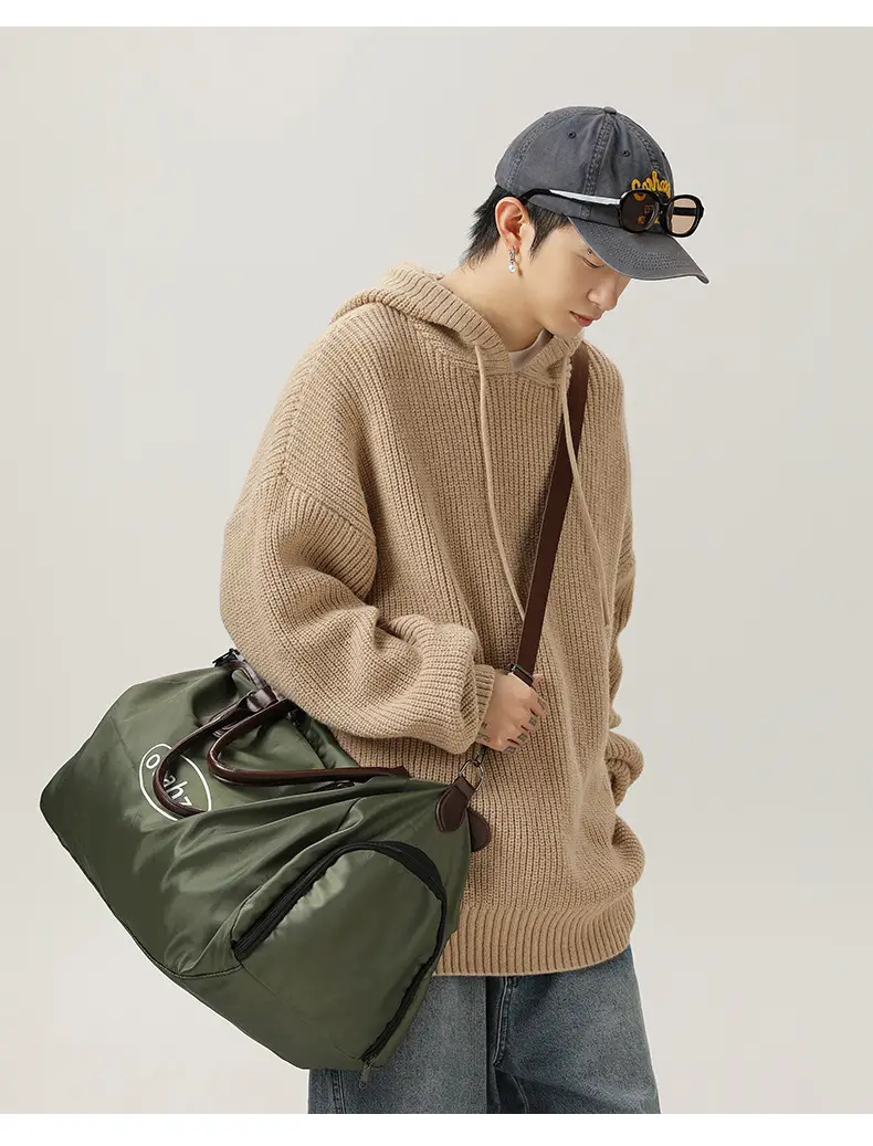 Grey Japanese Style Hooded Sweater Winter 2024 — feature 17