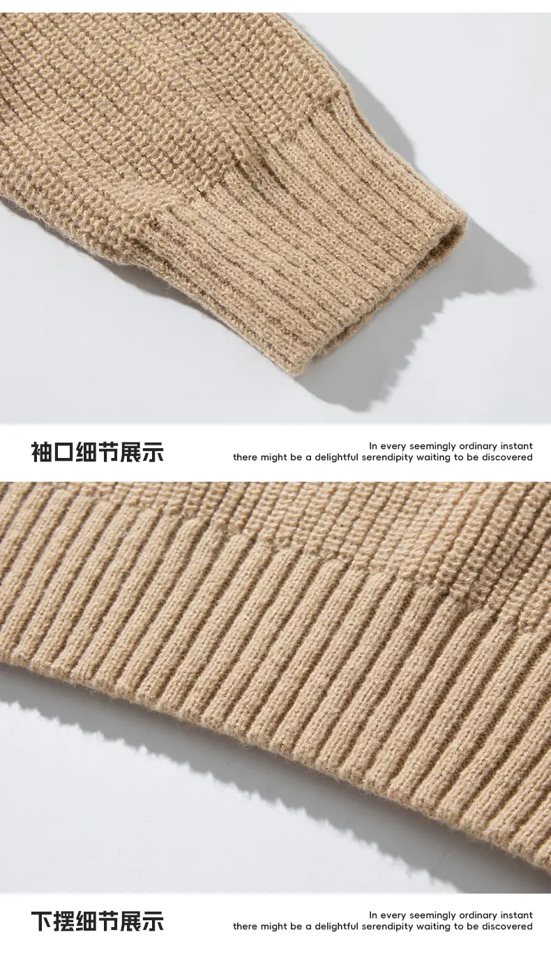 Grey Japanese Style Hooded Sweater Winter 2024 — feature 31