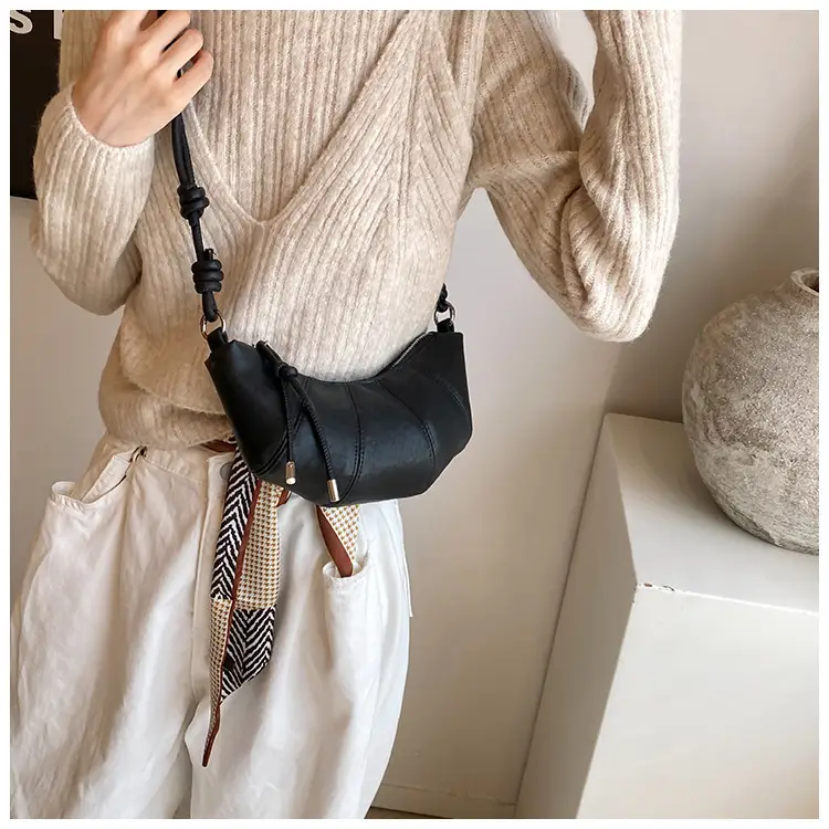 Women Crossbody Bag Brown Leather 2024 Fashion — feature 44