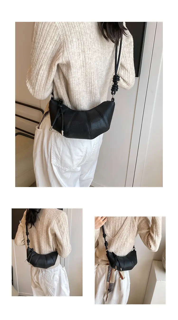 Women Crossbody Bag Brown Leather 2024 Fashion — feature 5