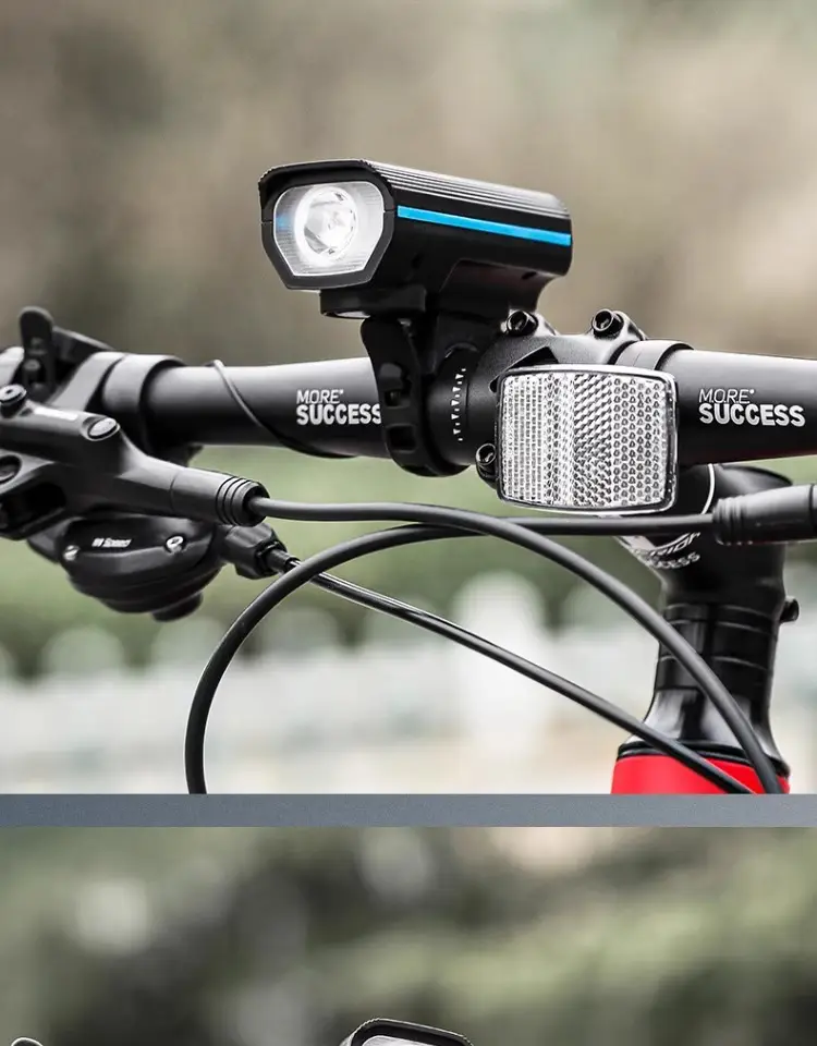 USB Charging Night Bike Headlight Black — feature 13