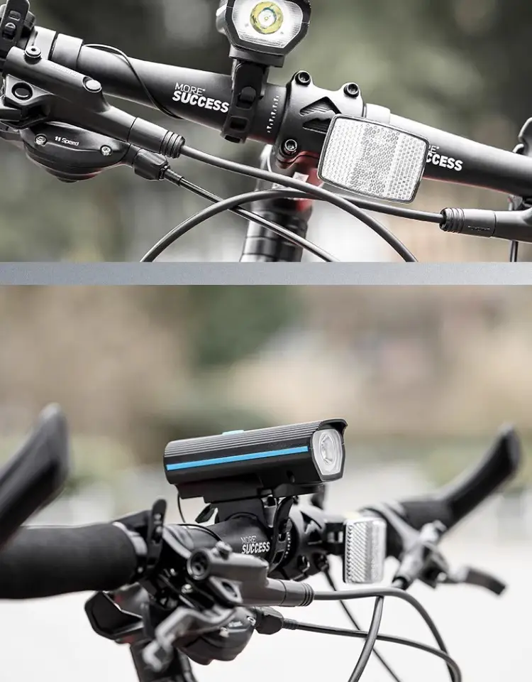 USB Charging Night Bike Headlight Black — feature 14