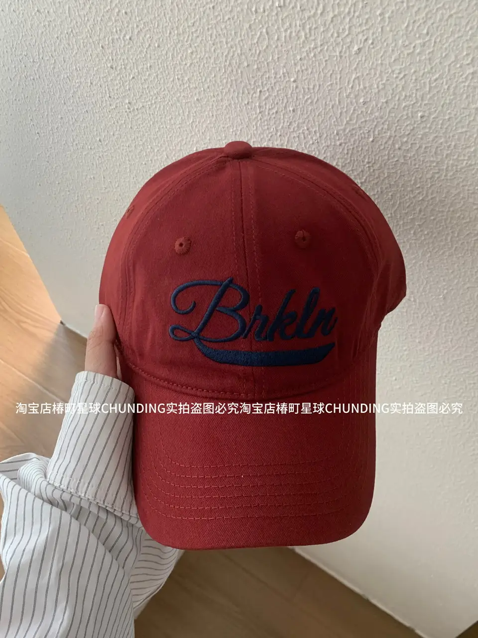 Black Letter Embroidered Baseball Cap for Women — feature 6