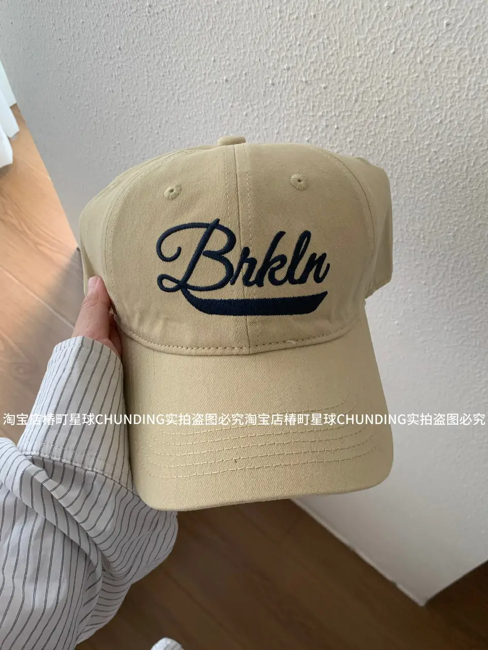 Black Letter Embroidered Baseball Cap for Women - Image 4