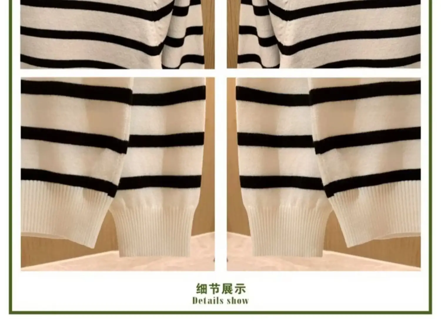Men Blue Striped Polo Shirt Light Mature Style — feature 1