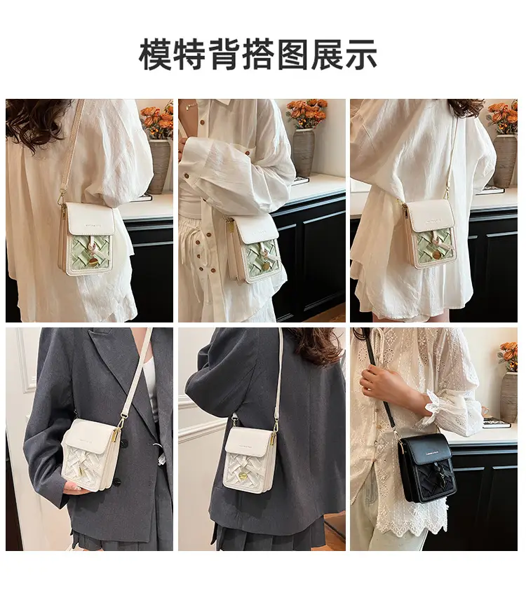 2025 French Style Square Phone Bag for Women — feature 11