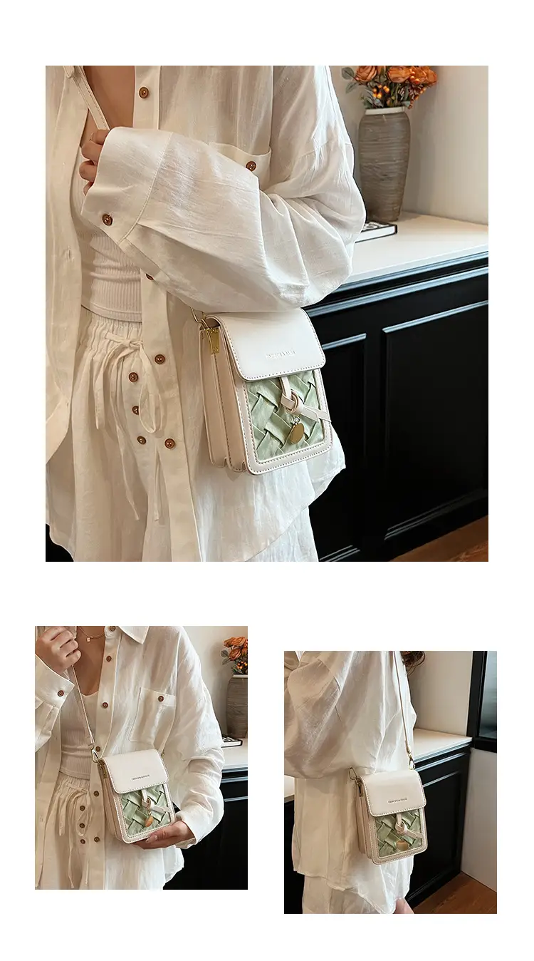 2025 French Style Square Phone Bag for Women — feature 12
