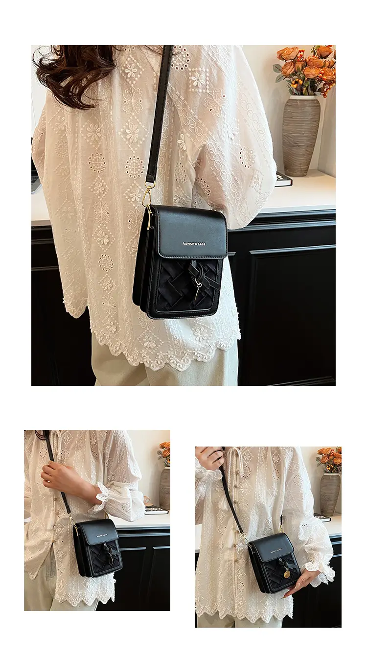 2025 French Style Square Phone Bag for Women — feature 13