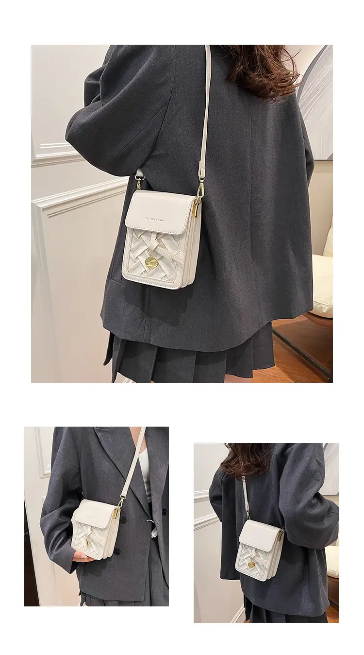 2025 French Style Square Phone Bag for Women — feature 14