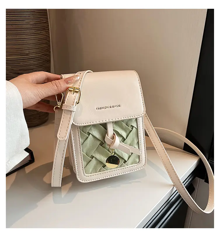 2025 French Style Square Phone Bag for Women — feature 2