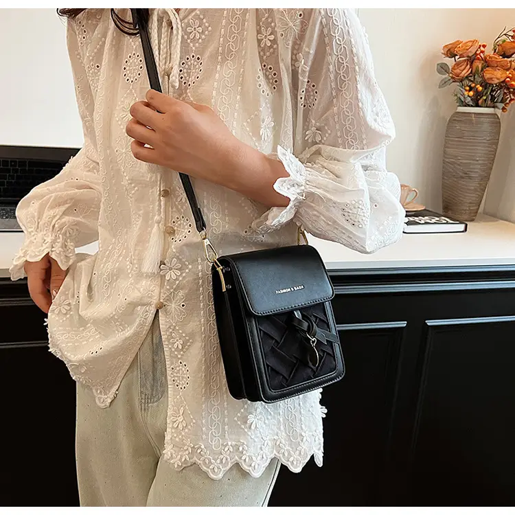 2025 French Style Square Phone Bag for Women — feature 24