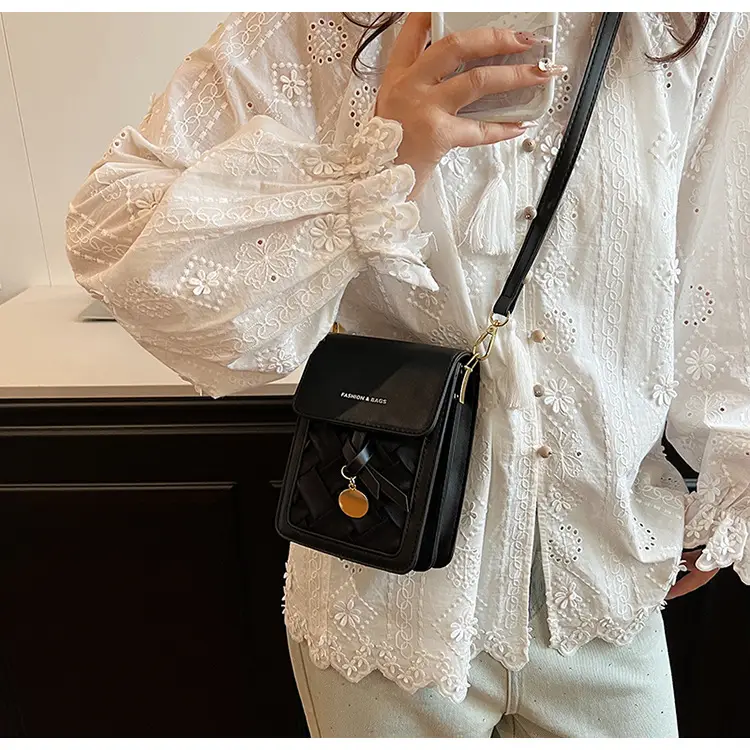 2025 French Style Square Phone Bag for Women — feature 26