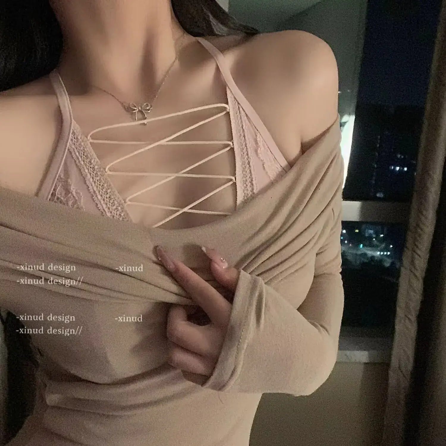 French Style Large Groomed Underwear Women's Small Chest Soft Steel Ring Sexy Pure Desire Strap - Image 8