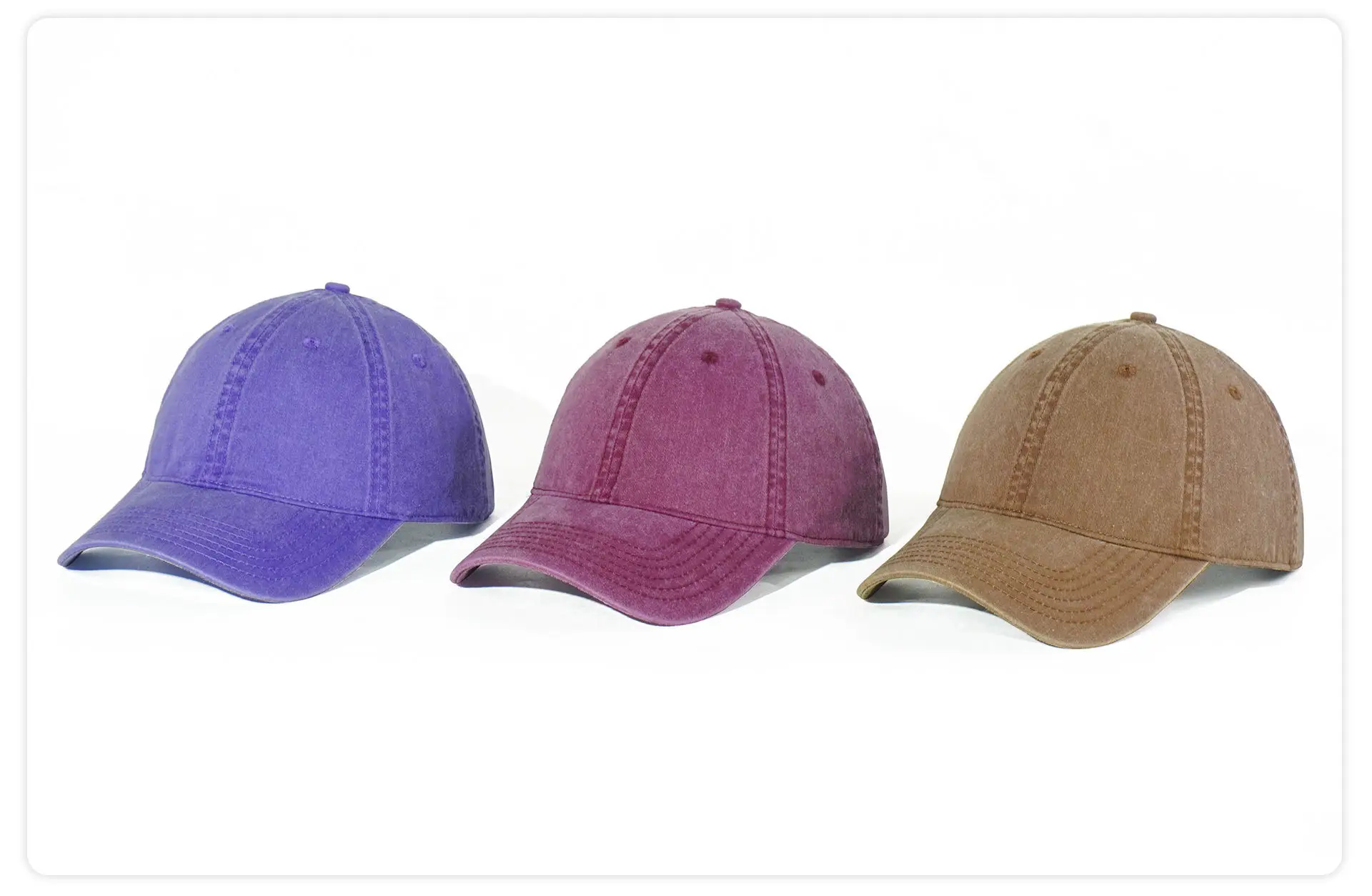 Gray Cotton Baseball Cap with Embroidery — feature 30