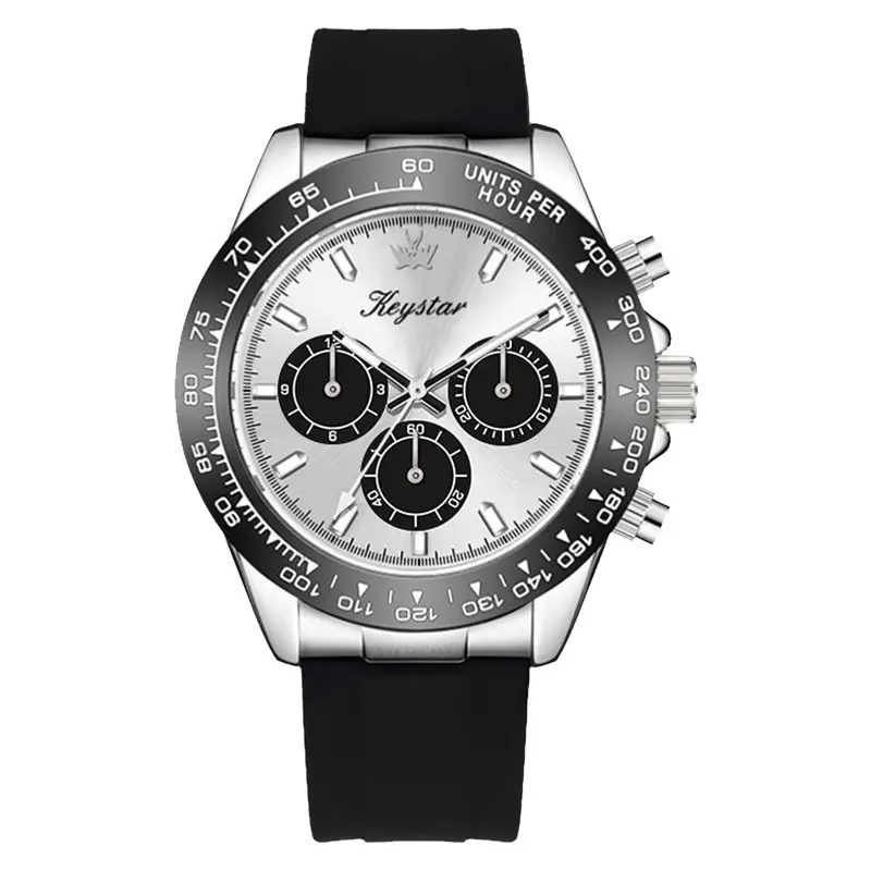 Louis Vuitton Chronograph Watch Gold Black Dial - Image 5