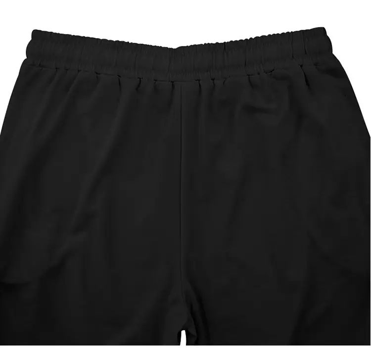 Men's Navy Blue Loose Straight Sports Pants Spring Summer — feature 12