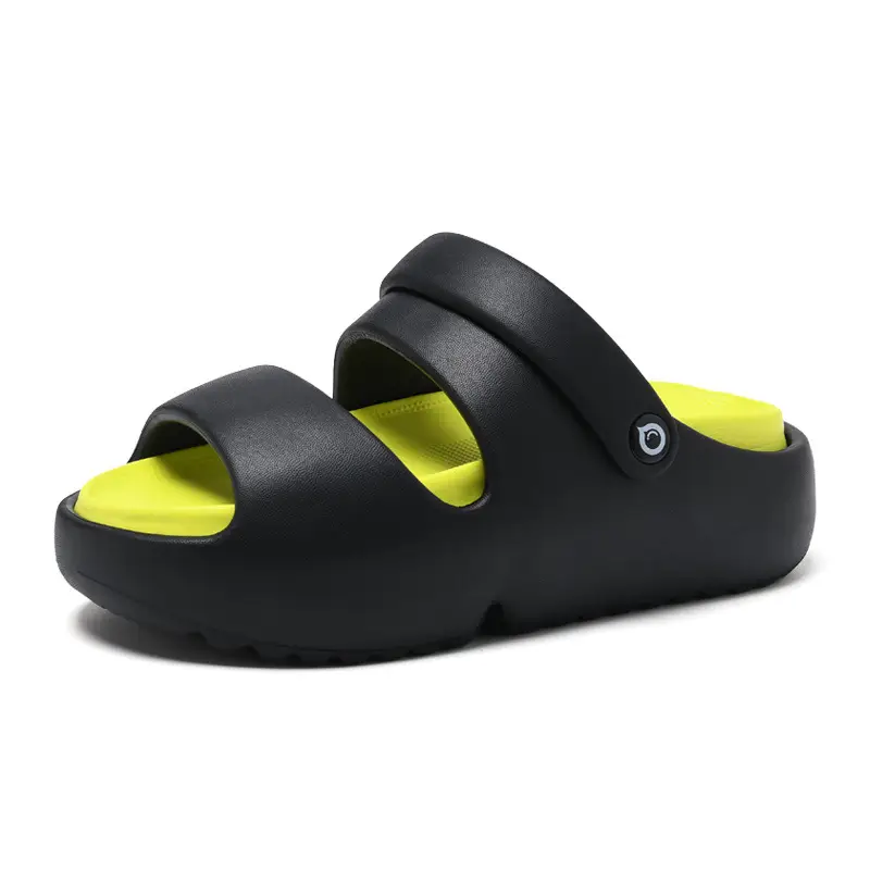 Cave Shoes Women's Summer Outer Wear Non-slip Thick Bottom Cute Slippers Outdoor Dormitory Height-increasing Anti-odor Dung Slippers - Image 5