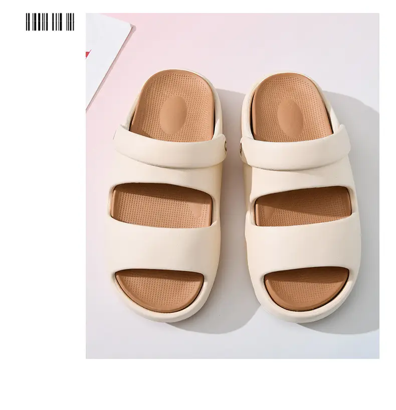 Cave Shoes Women's Summer Outer Wear Non-slip Thick Bottom Cute Slippers Outdoor Dormitory Height-increasing Anti-odor Dung Slippers — feature 11