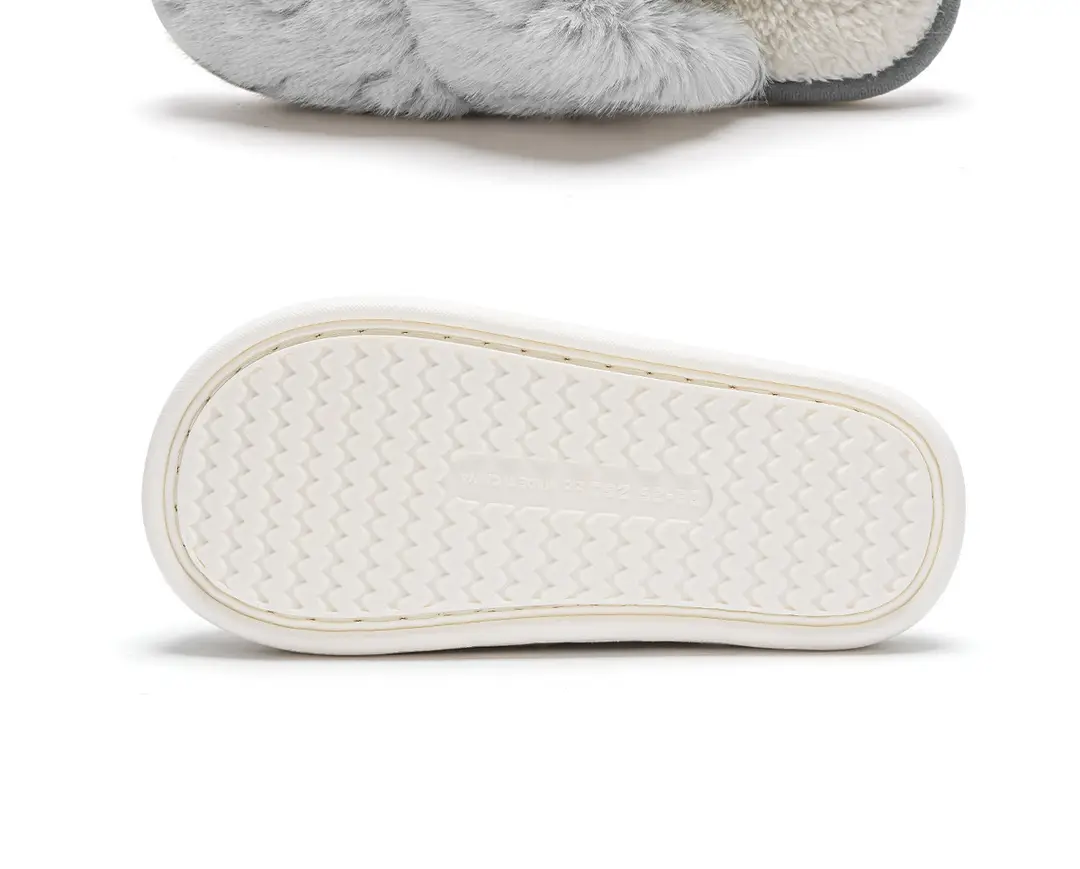 Plush Cotton Slippers for Women, Autumn and Winter Soft-Soled Indoor Home Couple Warm Slippers, 2026 New Maternity Shoes, October Women's Model — feature 24