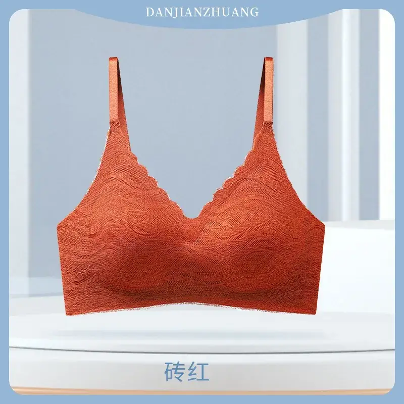 New Wave Lace Bra Nude Large Chest Small - Image 3